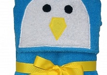 Полотенце с капюшоном «Пингвин» | Интернет-магазин изделий из льна «Линайф»