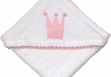 Полотенце с капюшоном «Принцесса» | Интернет-магазин изделий из льна «Линайф»