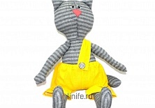 Кукла «Кот Мартин» | Интернет-магазин изделий из льна «Линайф»